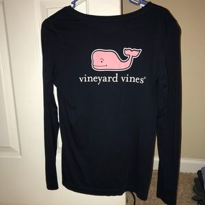 Long Sleeve Vineyard Vines Graphic Tee